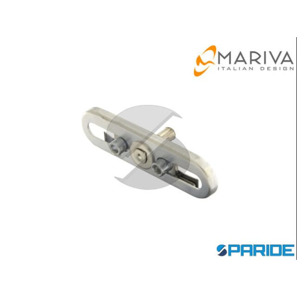 MANIGLIA CREMONESE 160P BASTONE PESANTE P106 MARIVA OTTONE LUCIDO CON MOVIMENTO M1551