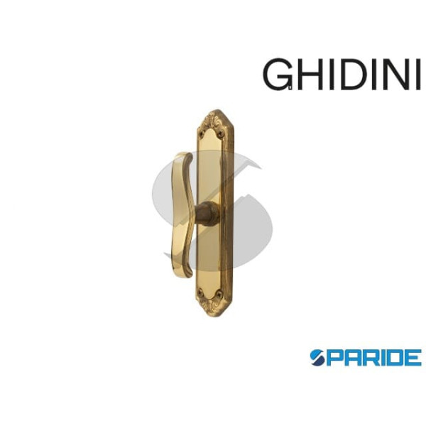 MANIGLIA CREMONESE LADY GRAZ OTTONE FUME 44394401006 GHIDINI