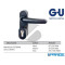 MANIGLIA ESTERNA SENZA CILINDRO NERA B 7130 3000 G-U