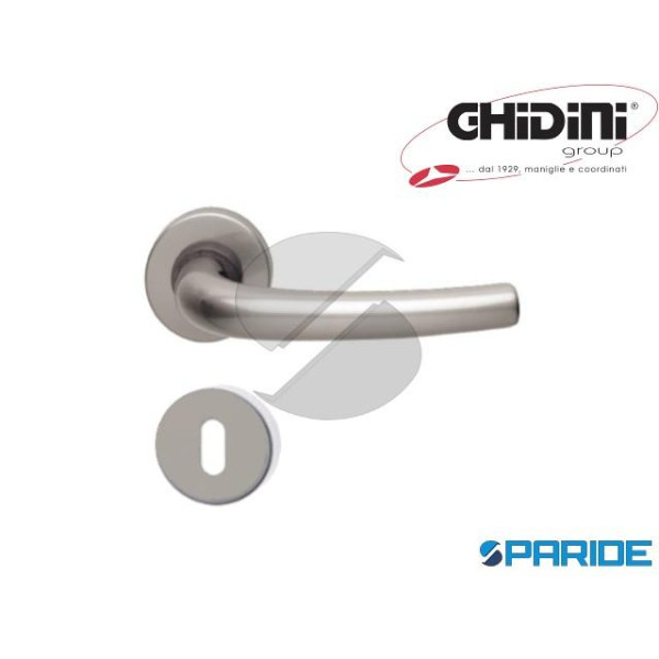 MANIGLIA MILENA Q8 RB OTTONE CROMO SATINATO GHIDINI 55744281503 FORO PATENT