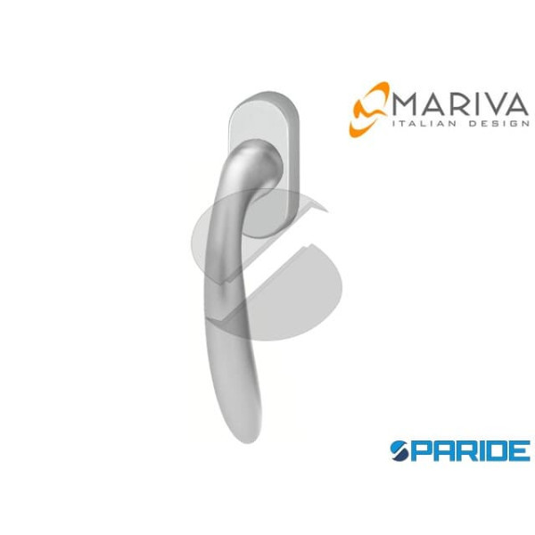 MANIGLIA OPERA 690 DK OVALE CROMO SATINATO MARIVA
