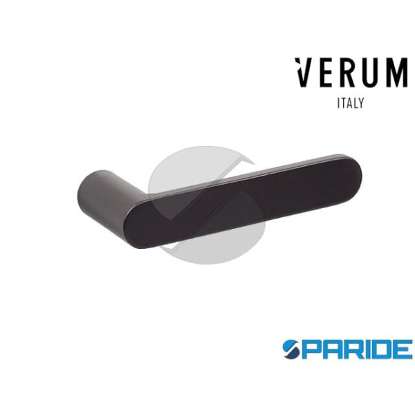 MANIGLIA PURE COLLEZIONE NUDA Q8 ETNA BLACK VERUM ITALY SENZA ROSETTA