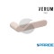 MANIGLIA PURE COLLEZIONE NUDA Q8 GRIGIO MOON VERUM ITALY SENZA ROSETTA