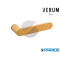 MANIGLIA PURE COLLEZIONE NUDA Q8 ORO SAHARA VERUM ITALY SENZA ROSETTA