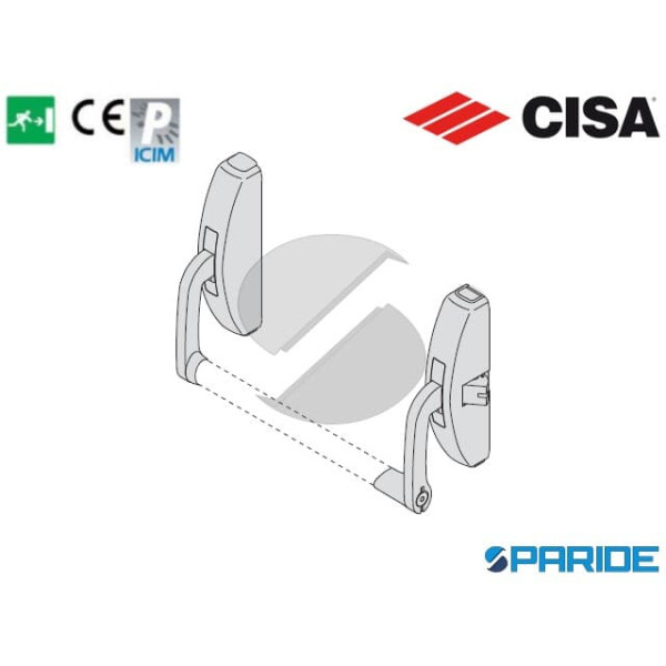 MANIGLIONE ANTIPANICO 59311 10 0 CISA PRESTIGE