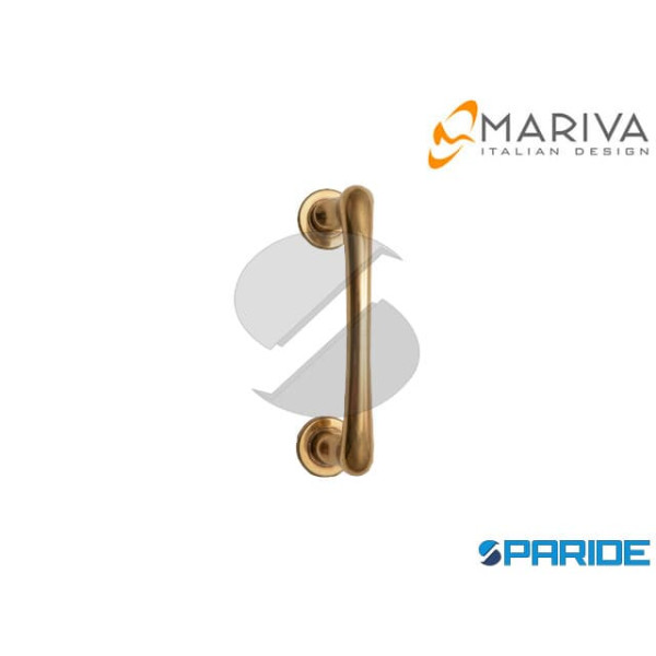 MANIGLIONE GARDA OTTONE SU ROSETTA 205 MARIVA OTTO...