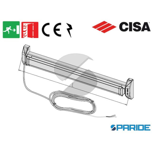 MANIGLIONE MOTORIZZATO ALPHA TOUCH 5M751 00 0 CISA L 1200 INFILARE