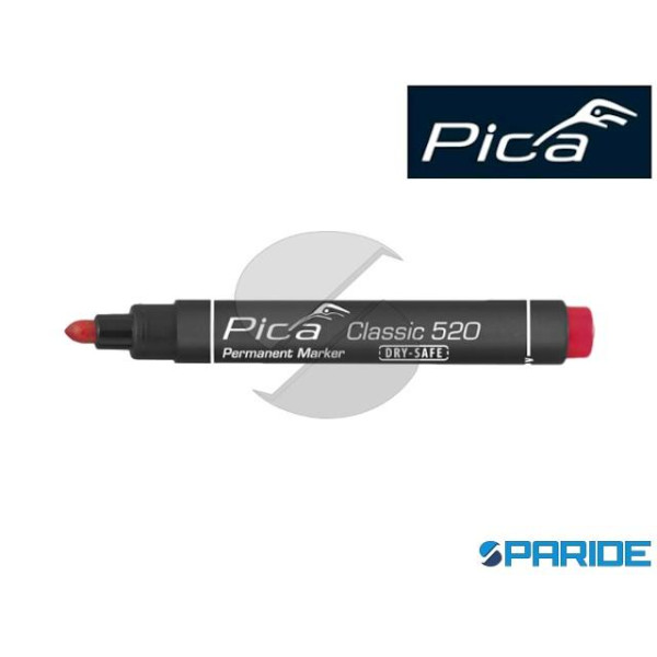 MARCATORE PERMANENTE ROSSO PICA CLASSIC 520\40 TON...