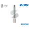 MASCHIO A MACCHINA INOX 10259 M8 P1,00 KRINO IMBOCCO CORRETTO PASSO FINE