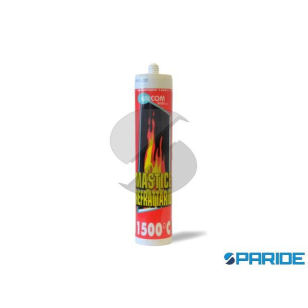 MASTICE REFRATTARIO NERO 310 ML ERI