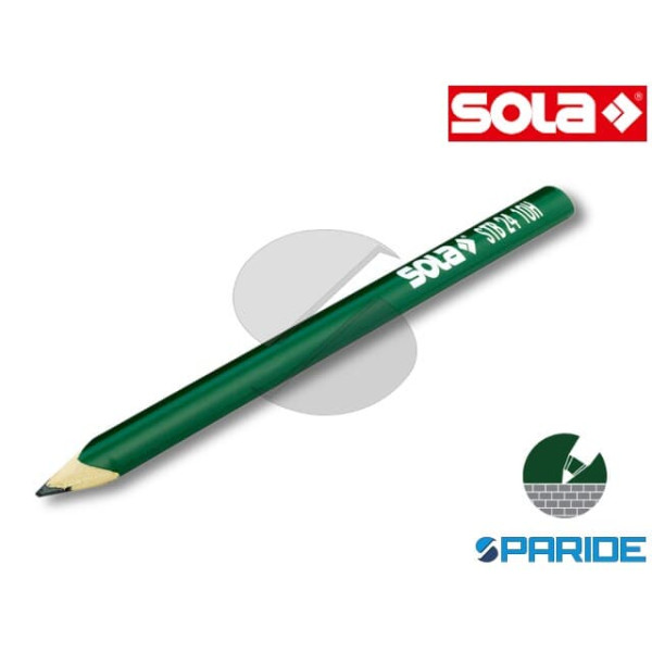 MATITA SOLA STB 24 HB ROSSA PER FALEGNAME