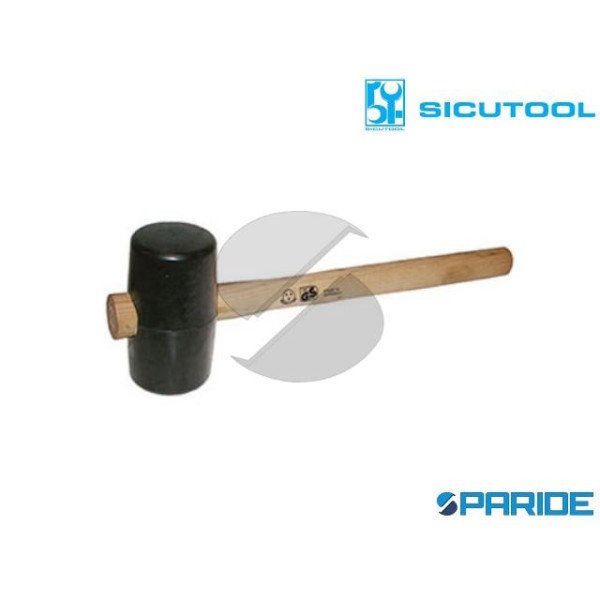 MAZZUOLA DI GOMMA NERA D 65 MM 2789GS SICUTOOL