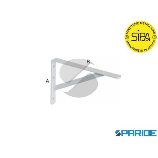 MENSOLONE PESANTE 270X400 MM 773 BIANCO