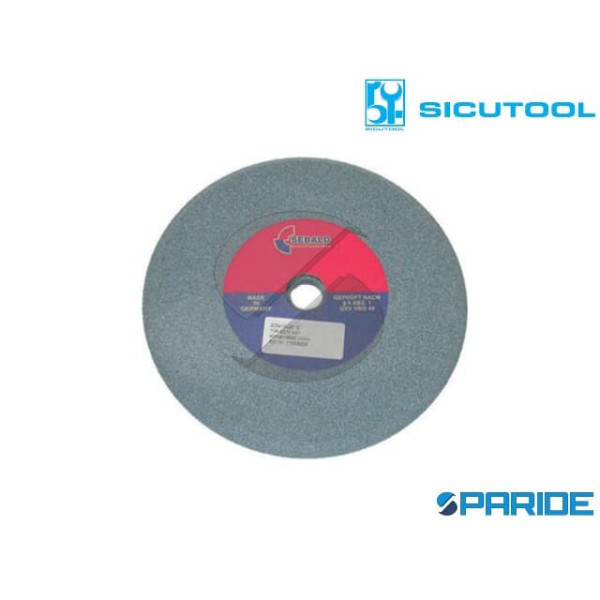 MOLA A SMUSSO D 200 MM SP 10 MM GRANA M PER SEGHE