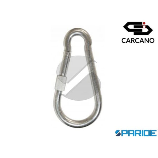 MOSCHETTONE CON GHIERA 140 MM ZINCATO DIN 5299