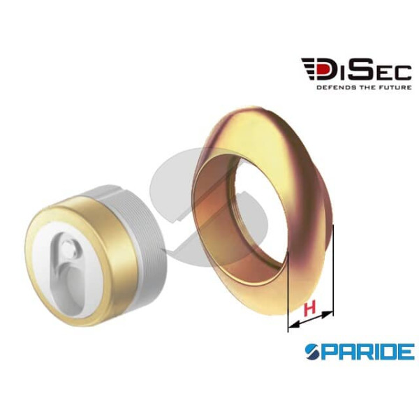 MOSTRINA FILETTATA ANTISTRAPPO A5757 DISEC BRONZO ...