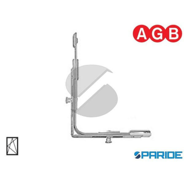 MOVIMENTO ANGOLARE 125X125 MM LBB 216-1204 MM  HBB...