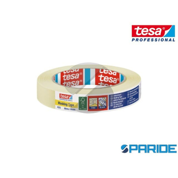 NASTRO CARTA ADESIVO 50MT X 19MM 4323 TESA