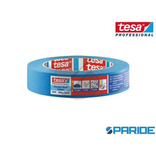 NASTRO CARTA ADESIVO 50MT X 25MM BLU 4440 TESA PER...