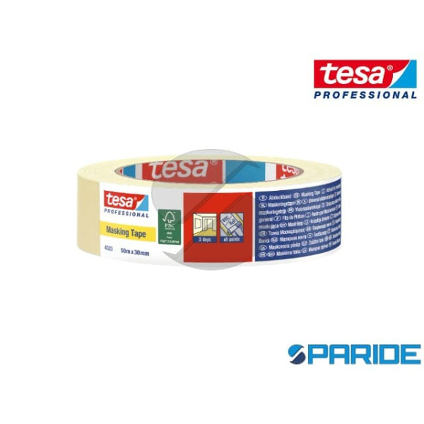 NASTRO CARTA ADESIVO 50MT X 30MM 4323 TESA
