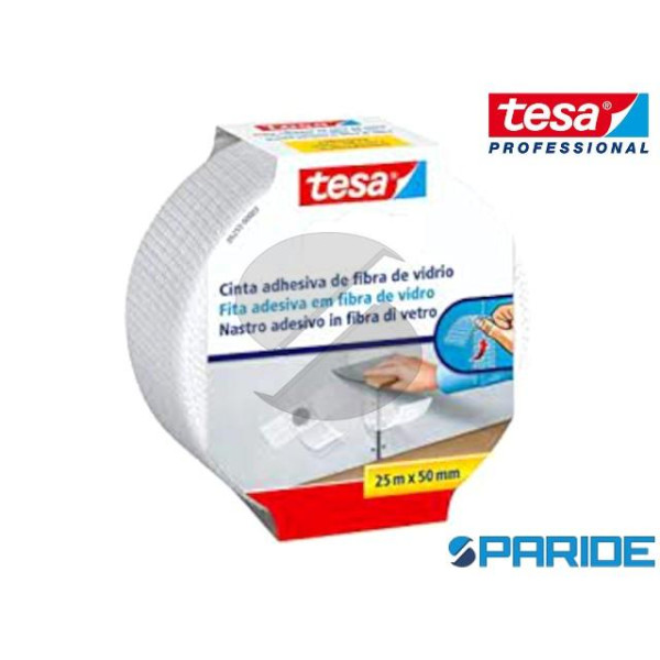 NASTRO IN FIBRA DI VETRO 25MX50MM TESA