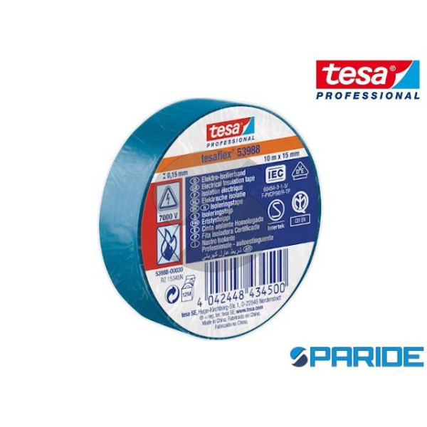 NASTRO ISOLANTE 10MT X 15MM BLU 53988 TESA