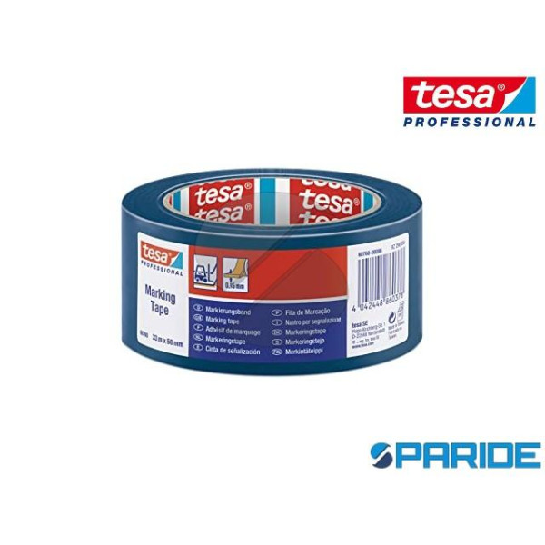 NASTRO MARCATURA BLU 33MTX50MM TESA