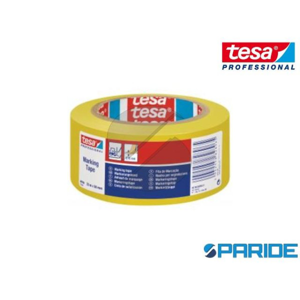 NASTRO MARCATURA GIALLO 33MTX50MM TESA