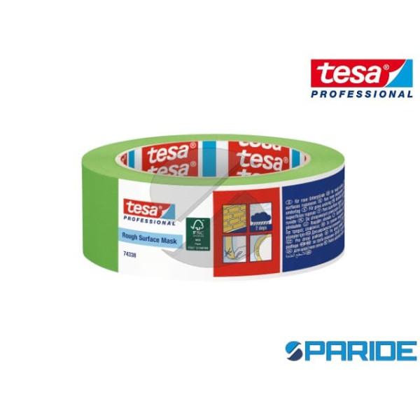 NASTRO ROUGH SURFACE MASK 50MT X 25 MM VERDE 74338...