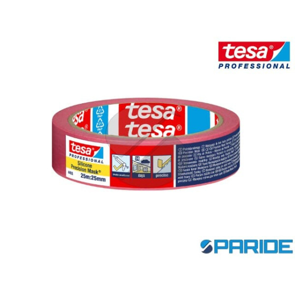 NASTRO SILICONE PRECISION MASK 25MT X 25 MM ROSSO ...