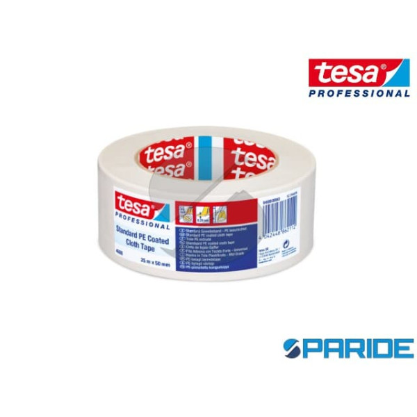 NASTRO TELATO 25MT X 50MM BIANCO 4688 TESA