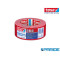 NASTRO TELATO 25MT X 50MM ROSSO 4688 TESA