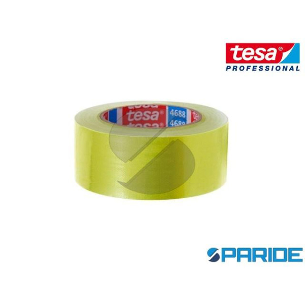 NASTRO TELATO 4688 GIALLO 25MTX50MM TESA