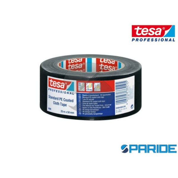 NASTRO TELATO 50MT X 50MM NERO 4688 TESA