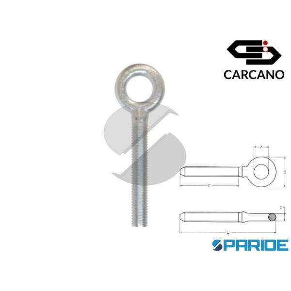 OCCHIOLO ZINCATO M16 PER TENDITORE