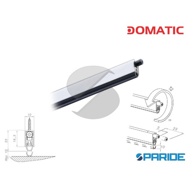 PARASPIFFERI COMPACT DA2552 L 1100 MM SENZA ALETTE...