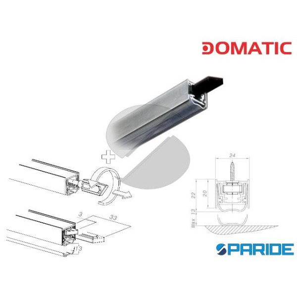 PARASPIFFERI IGLOO DA0551080 L 800 MM SENZA ALETTE...