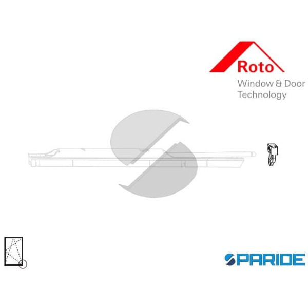 PARTE TELAIO ASTA DI SOSTEGNO 2005292 ROTO NX