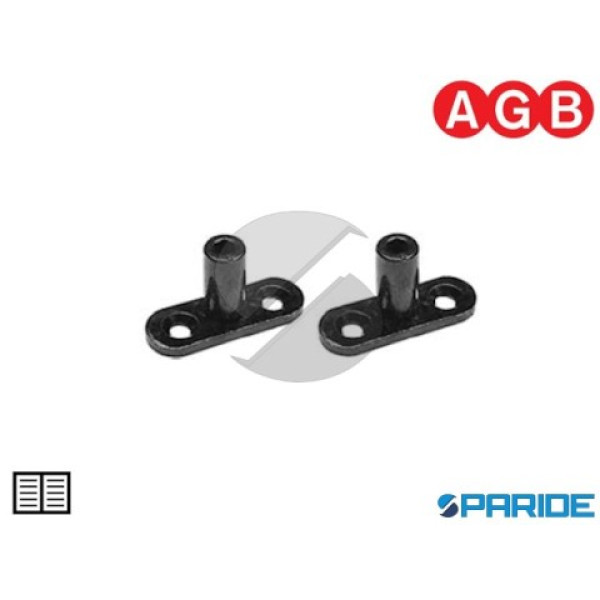 PERNO DI CHIUSURA DRITTO CONF 2 PZ NERO H009014693...