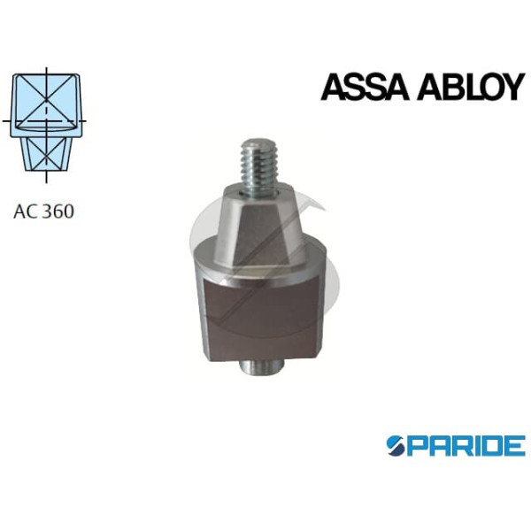 PERNO RETTANGOLARE TEDESCO H 0 MM AC360 ASSA ABLOY...