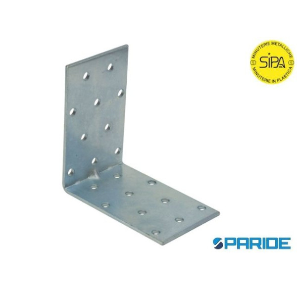 PIASTRA AD ANGOLO 362 80X80 MM L 50 MM SP 2,5 MM P...