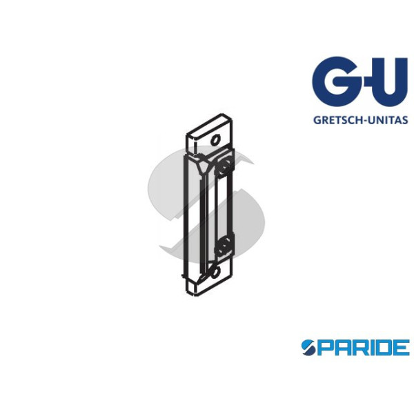PIASTRA RICAMBIO SCONTRO CENTRALE 6-28902-04-0-1 GU ASSE 14\17