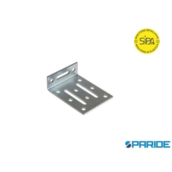 PIASTRINA PIEGATA CON ASOLE MM 25X80 2114