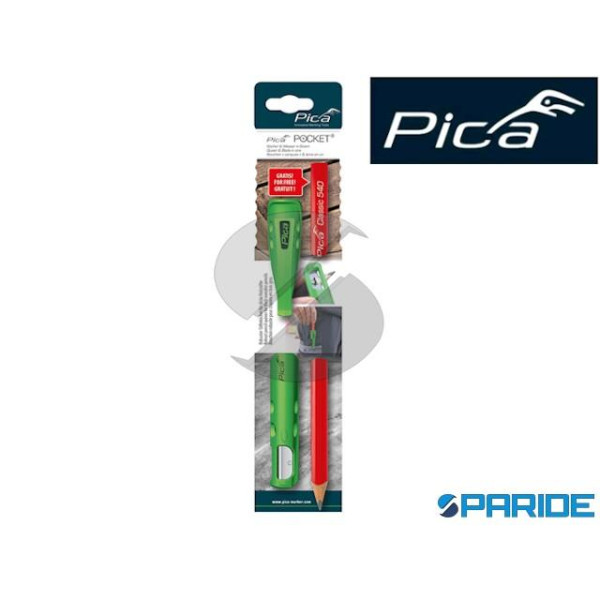 PICA-POCKET BLISTER CON MATITA DA CARPENTIERE 240 ...