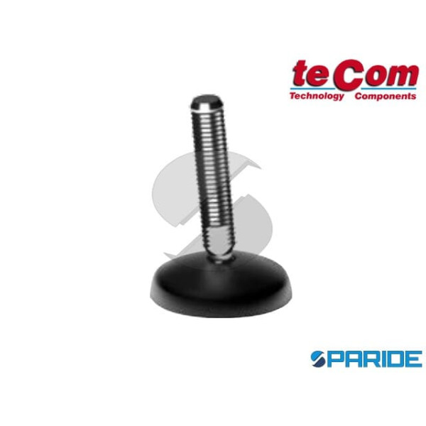 PIEDE SNODATO D 50 MM M10X95 15 TECOM ZINCATO