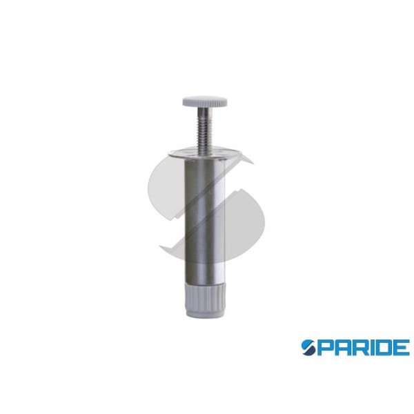 PIEDINO PER MOBILI D 28 MM H 100 MM ZINCATO