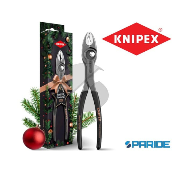 PINZA A PRESA FRONTALE 82 01 200 KNIPEX TWIN GRIP LIMITED EDITION XMAS 2025