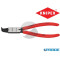 PINZA PER ANELLI DI SICUREZZA 44 21 J21 KNIPEX INTERNI 90 GRADI