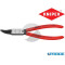 PINZA PER ANELLI DI SICUREZZA 44 31 J22 KNIPEX INTERNI 45 GRADI