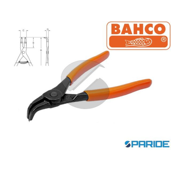 PINZA PER ANELLI ELASTICI 10-25 MM 2990-140 CON GA...